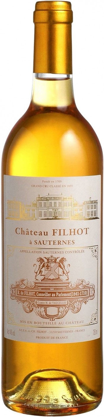 Chateau Filhot, Sauternes 2016 (1/2 Bottle)
